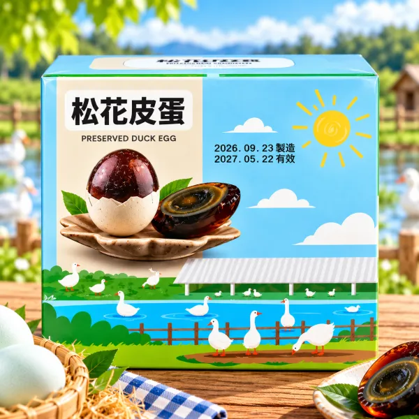 新北市農會真情食品館_浤良-神農皮蛋4入