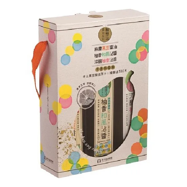 新北市農會真情食品館_麻豆農會-柚想沾醬油系列禮盒(3入組)