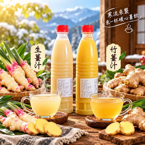 新北市農會真情食品館_(各2罐)薑先生-生薑汁+竹薑汁綜合600ml