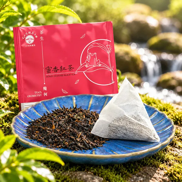 新北市農會真情食品館_茶生幾何立體茶包(蜜香紅茶)15g